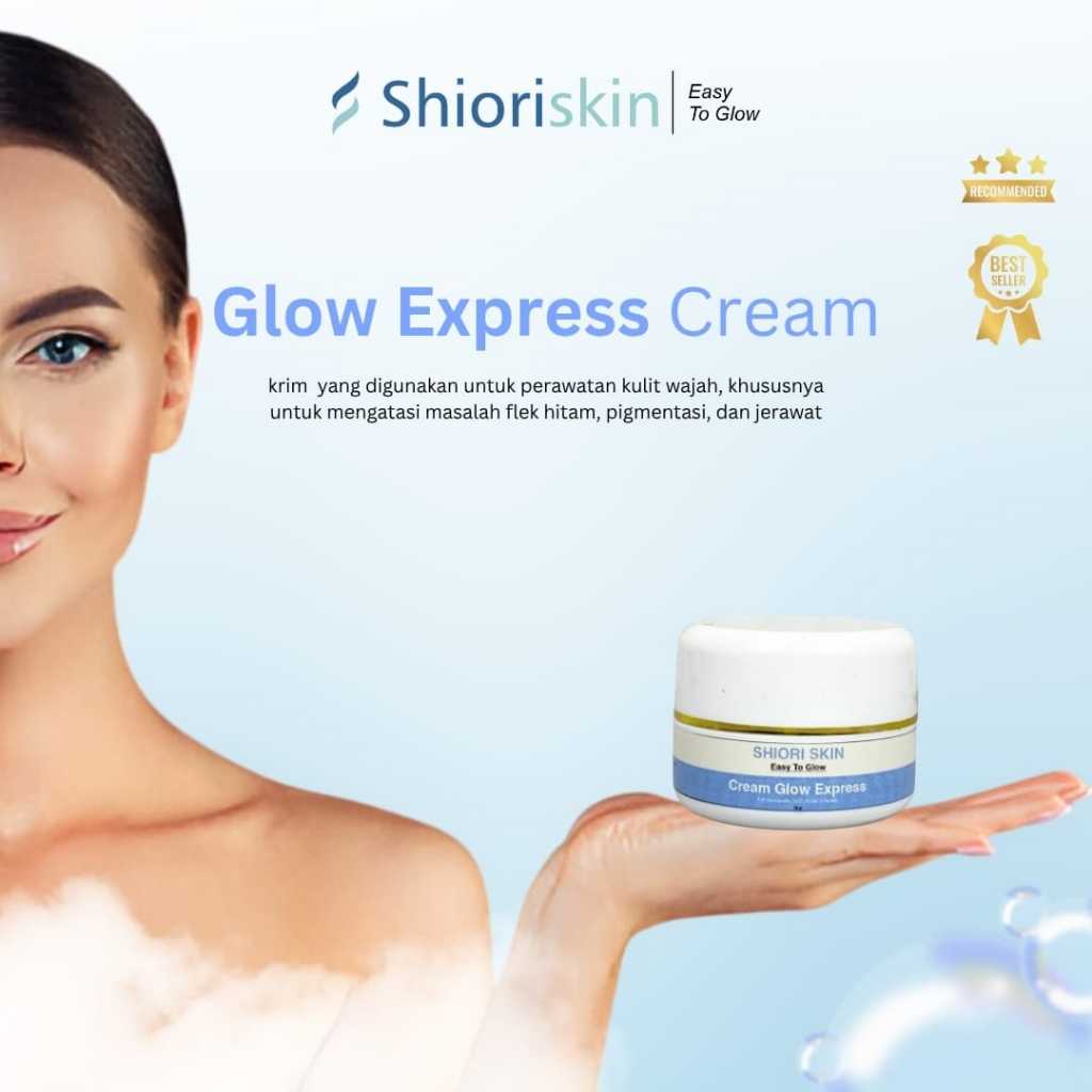 GLOW EXPRESS 10GR - Cream malam flek tipis