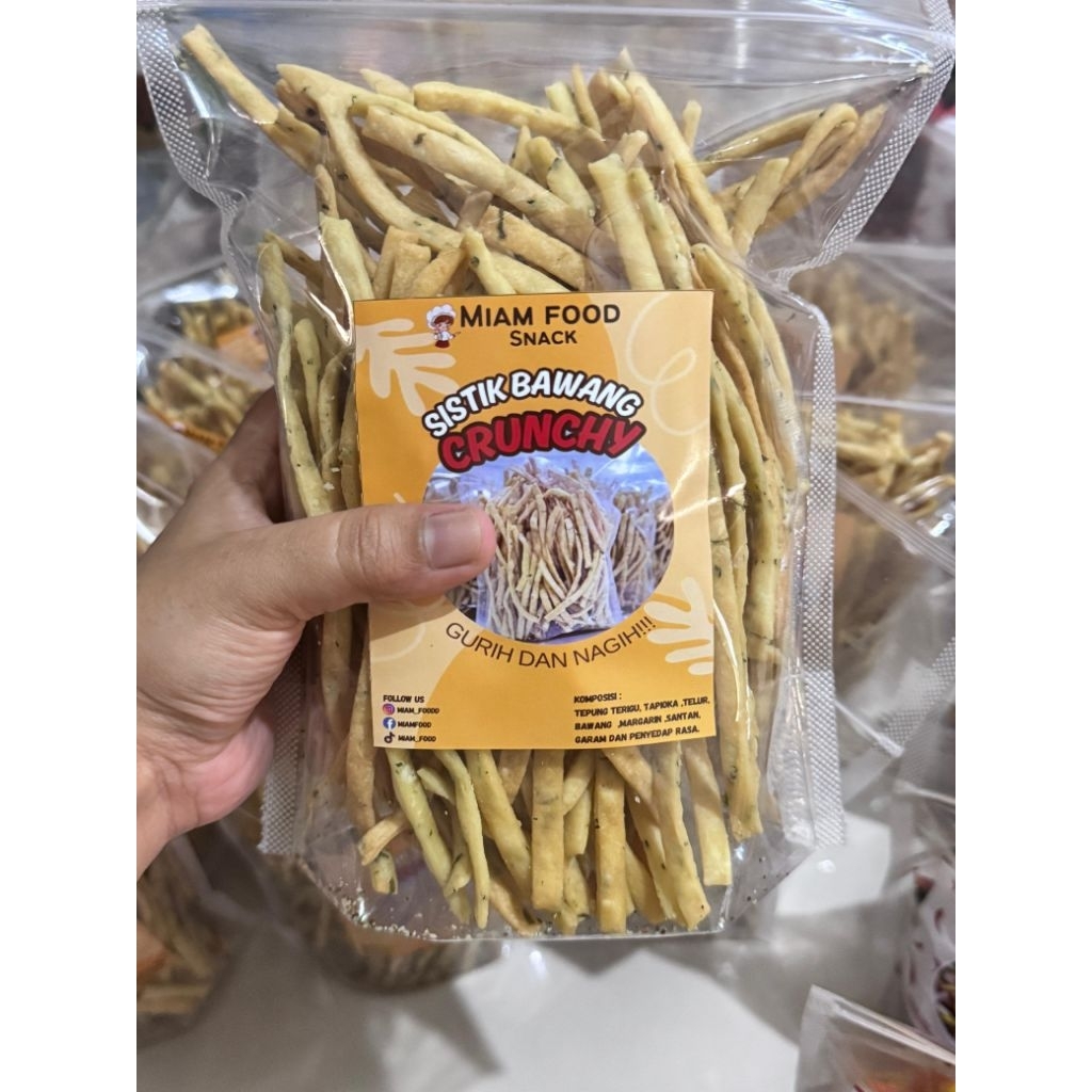 

Sistik Bawang Crunchy