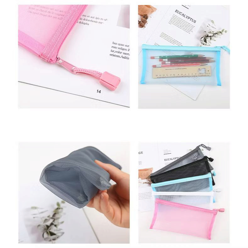 

Pouch / Zipper Pocket File Transparan polos Van-Art A6 / A5 (1pcs)