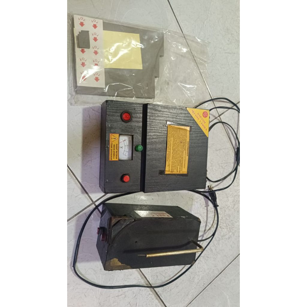 

Mesin stempel otomatis 6lampu flash beserta gagang stempel nya