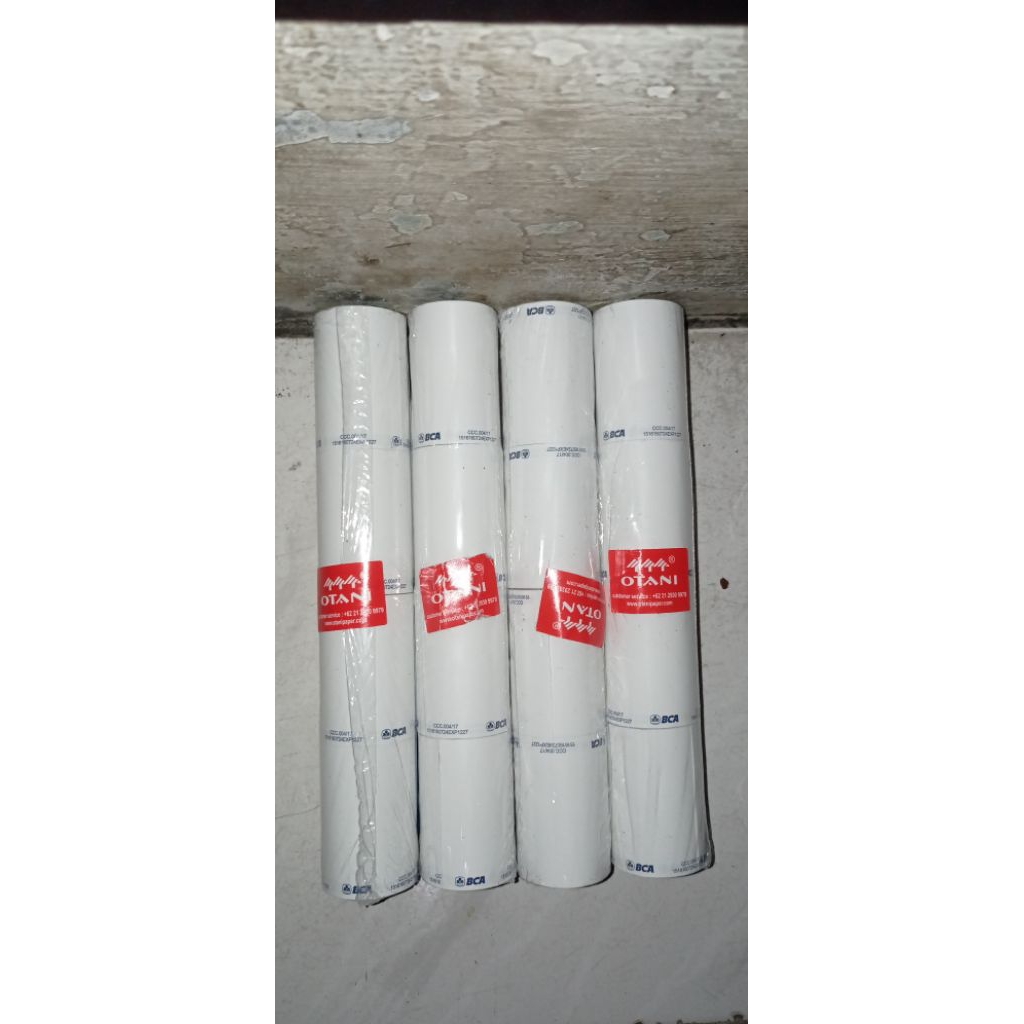 

kertas kasir thermal ( merek BCA ) kualitas bagus dan Terpercaya