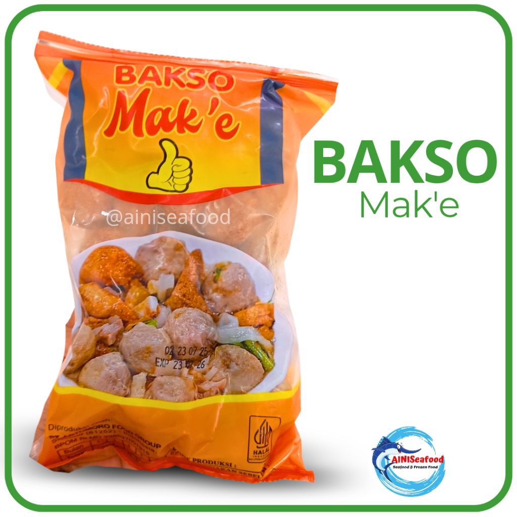 

Mak'e Bakso Sapi Super Enak 50 pcs