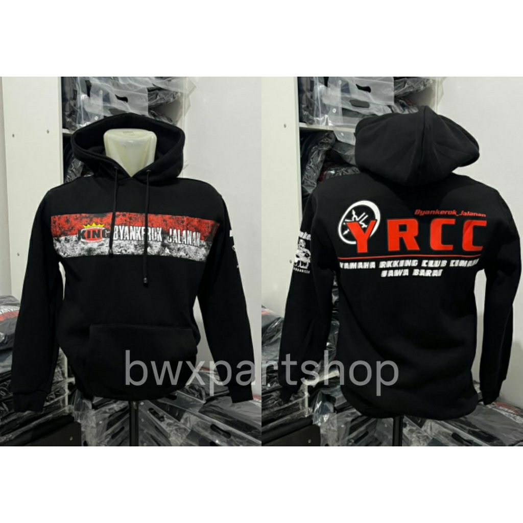 Jaket Hoodie Motor RX King Byankerok STYLE YRCC SPECIAL EDITION HARI KEMERDEKAAN AGUSTUSAN
