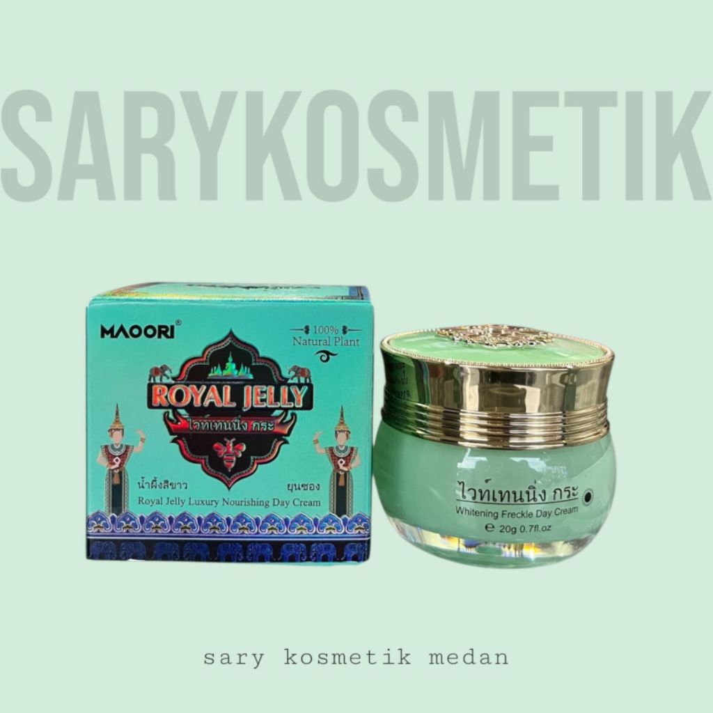 MAOORI SKINCARE THAILAND DAY CREAM - pemutih wajah krim siang