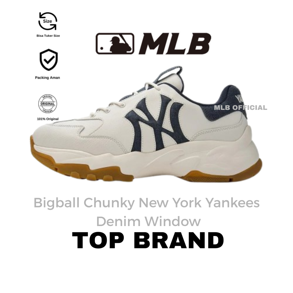 MLB Bigball Chunky Denim Window New York Yankees