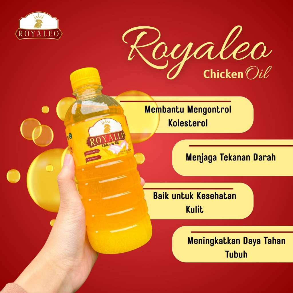 

Minyak Ayam Murni & Minyak Ayam Bawang 500ml MURNI ASLI 100% TANPA CAMPURAN