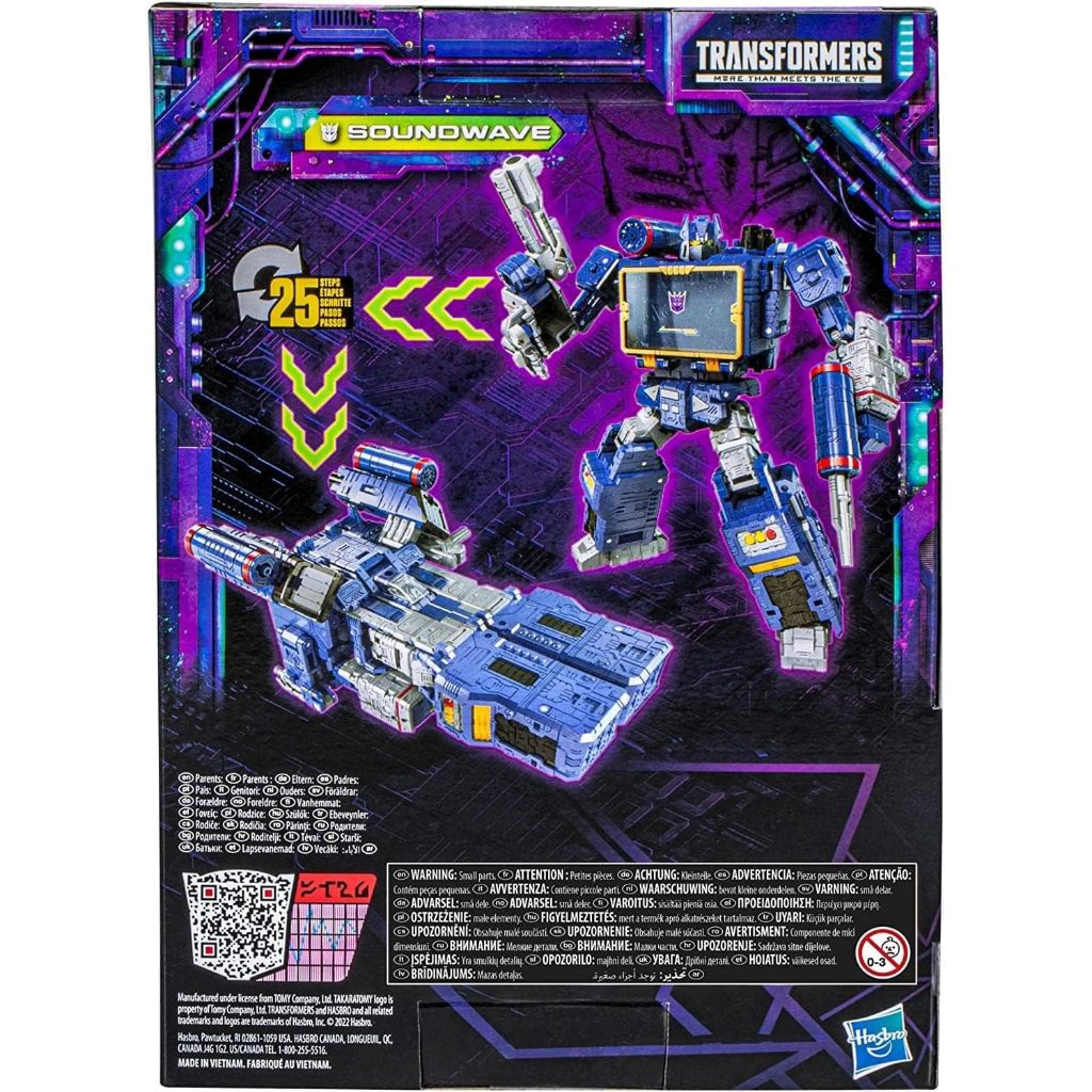 TRANSFORMERS TRA GEN LEGACY EV VOYAGER S SOUNDWAVE MANCELLENG