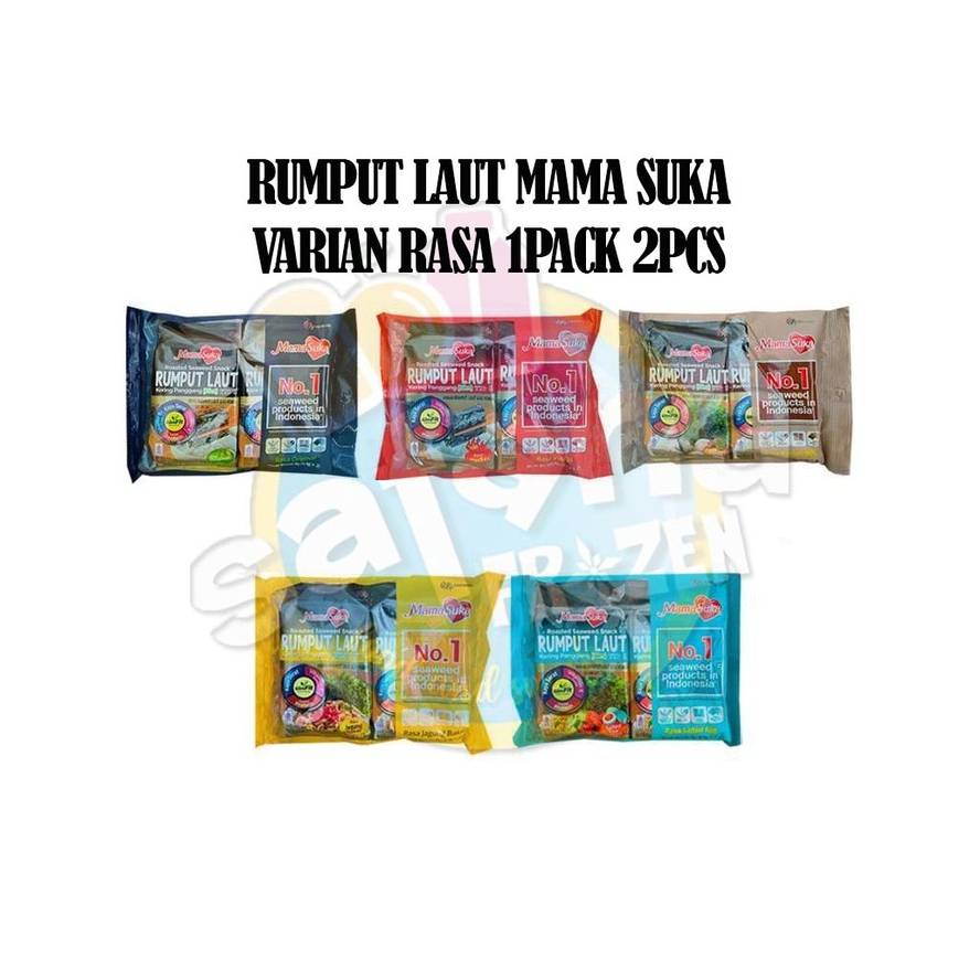 

Rumput Laut Mama Suka Original / Pedas / Salted Egg / Korean BBQ / Jagung Bakar – Snack Crispy Enak