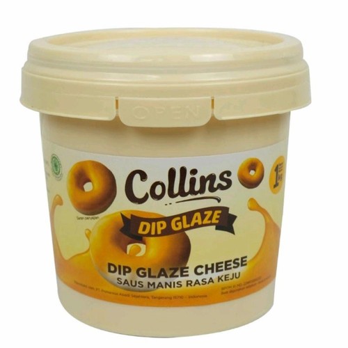 Collins Dip Glaze Cheese 1 Dus