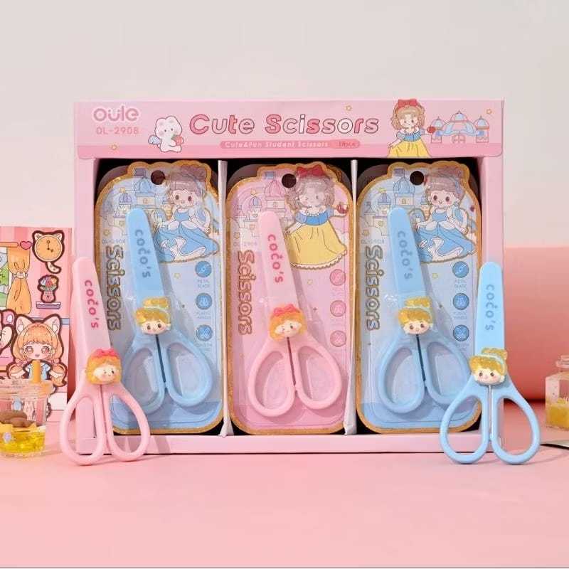 

(pimenova) Oule Gunting Sekolah Anak/Gunting Potong Kertas