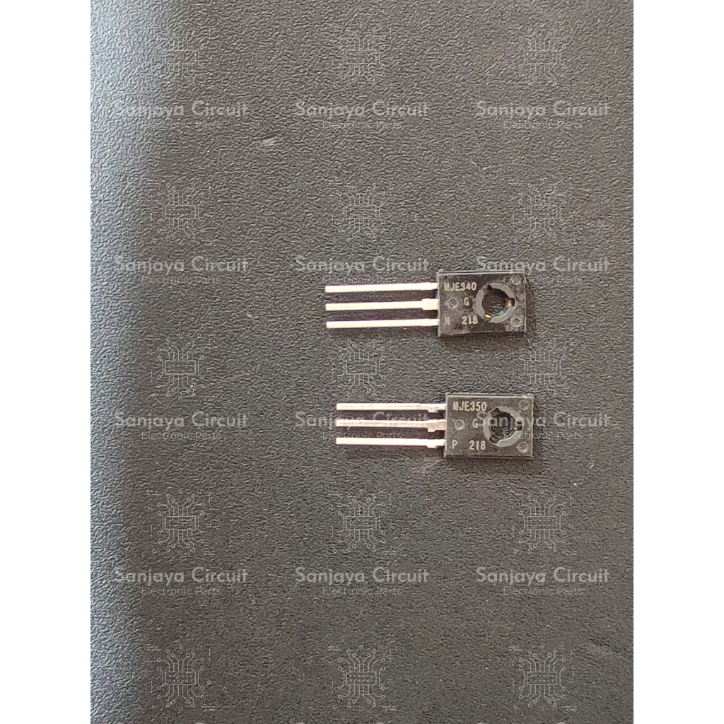 Transistor TR MJE340 MJE350 / KSE340  KSE350 / MJE 340  MJE 350 / KSE 340  KSE 350 1 pasang