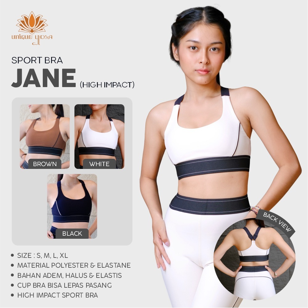 Sport Bra Wanita / Sport BRA Jane / Sport Bra Yoga / Sport Bra GYM / Bra Sporty Wanita / Sport Bra R