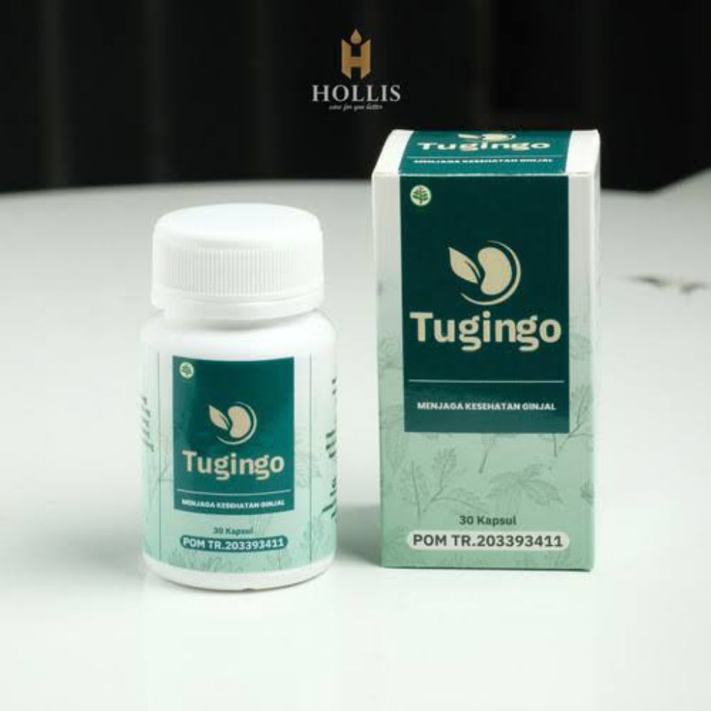 Tugingo Obat Herbal Batu Ginjal Tugingo 30 Kapsul Original BPOM