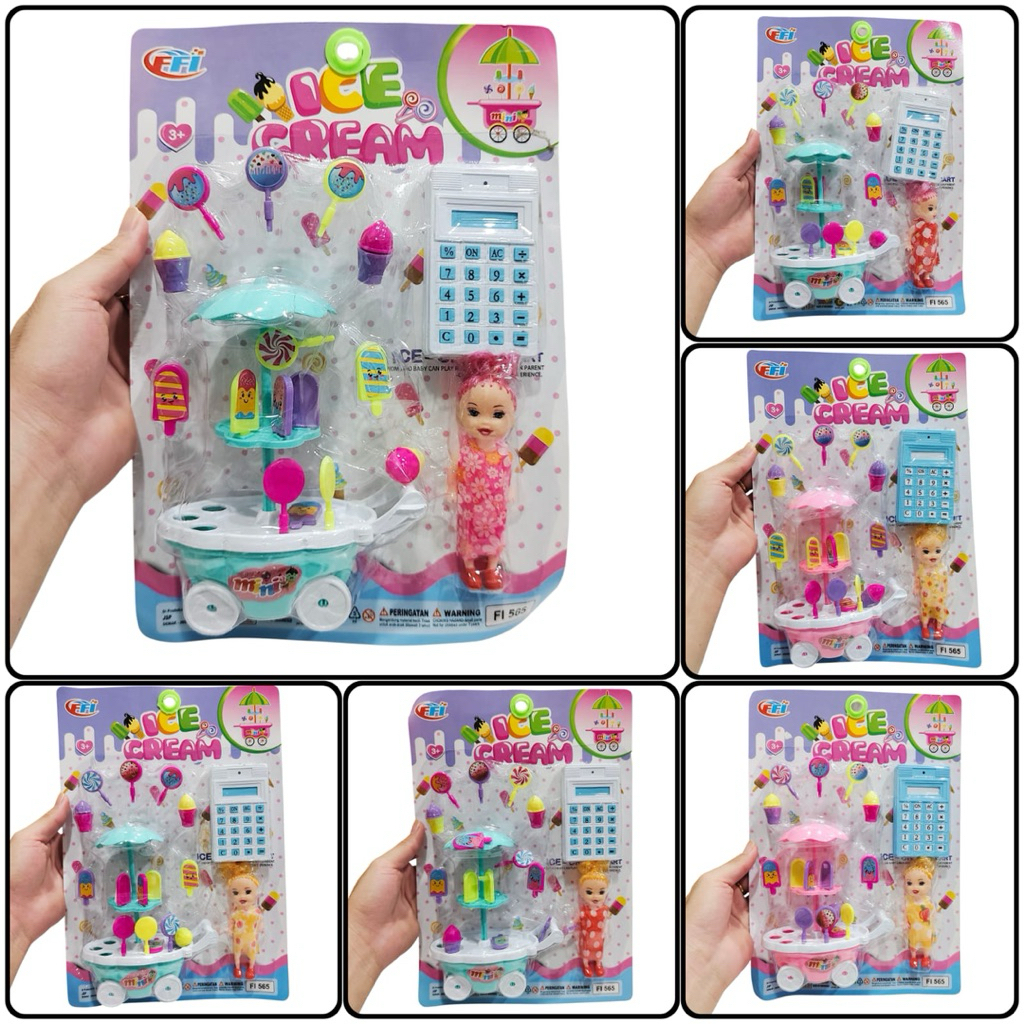 1131 mainan es krim anak”/ mainan gerobak es krim anak”/ mainan anak ice cream stroller anak perempu