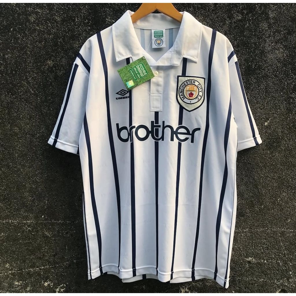 MANCHESTER CITY 1993 AWAY REPRO JERSEY