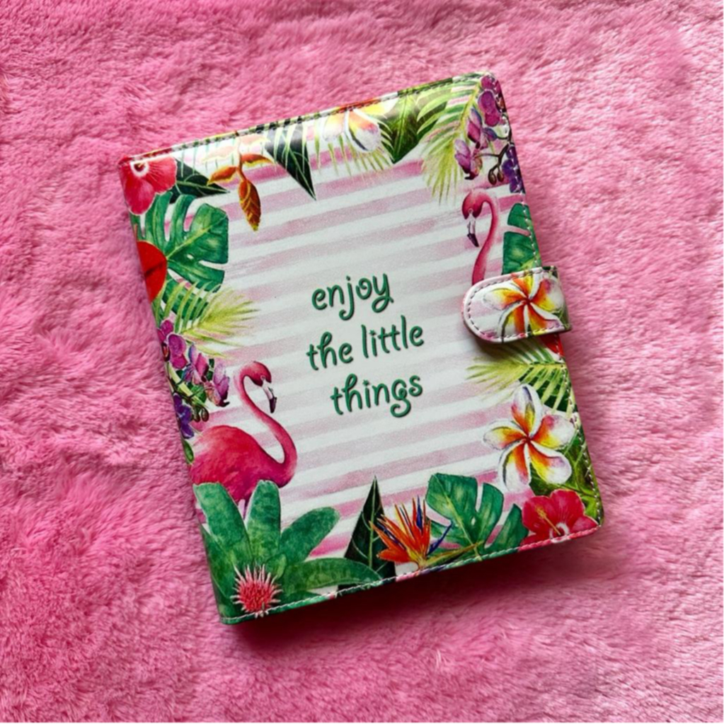 

BINDER PRINTING PREMIUM MOTIP FLAMINGGO ENJOY A5 DAN B5