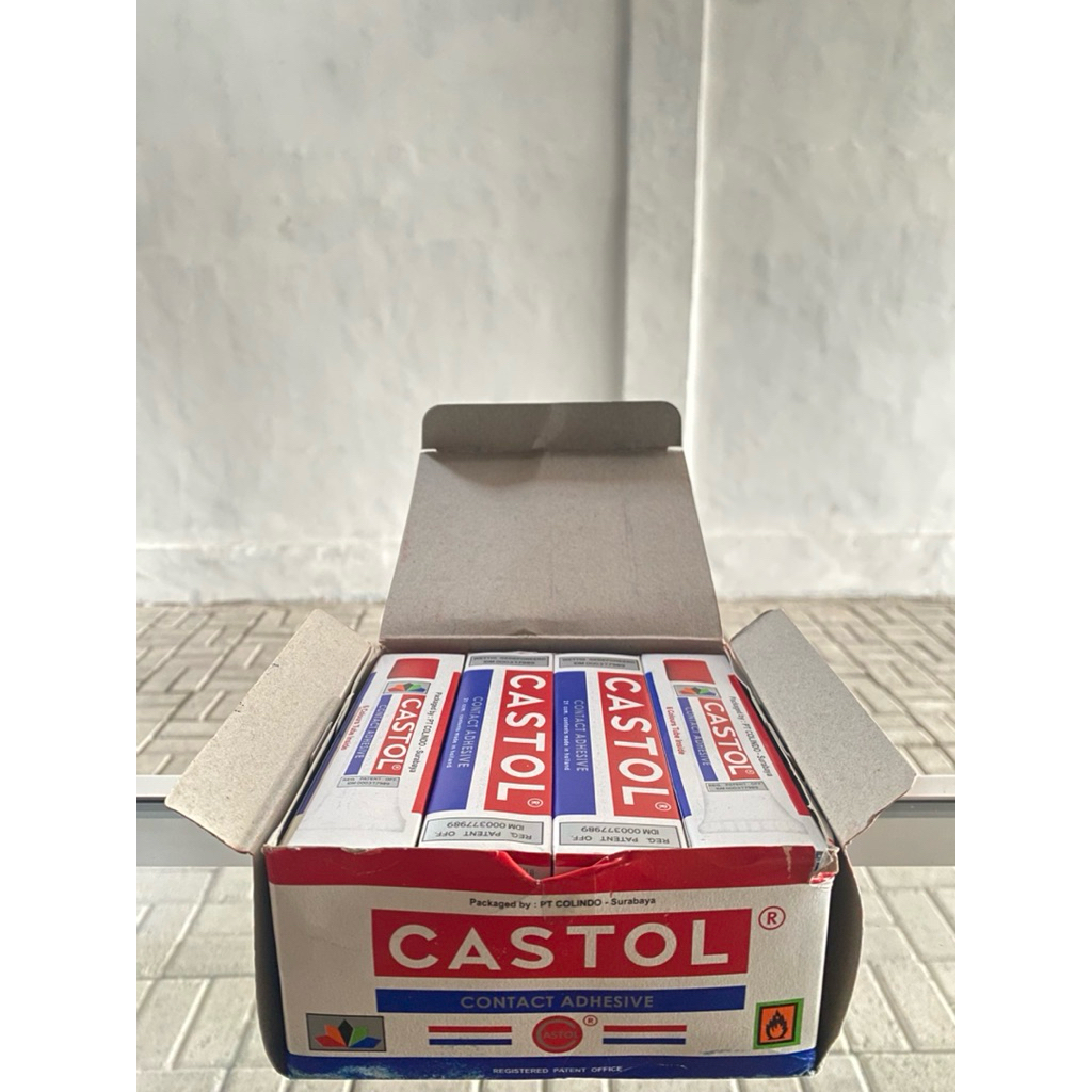 

LEM CASTOL TANGGUNG SERBAGUNA 21 CCM, cocok untuk Sepatu, Karet, Kulit, DLL. asli ORIGINAL