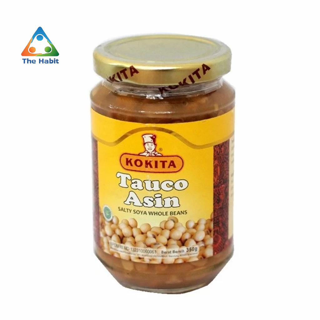 

(The Habit) Kokita Tauco Asin Bulat 350Gr