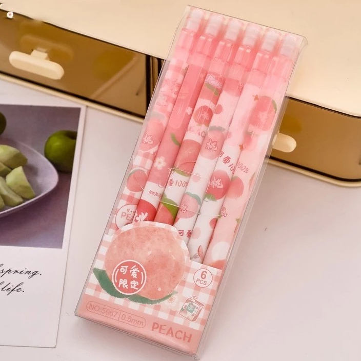 

1 SET 6 PCS PENSIL MEKANIK 0.5 MM DAN PENGHAPUS GAMBAR KARTUN LUCU / PENSIL MEKANIK KARTUN IMUT LG