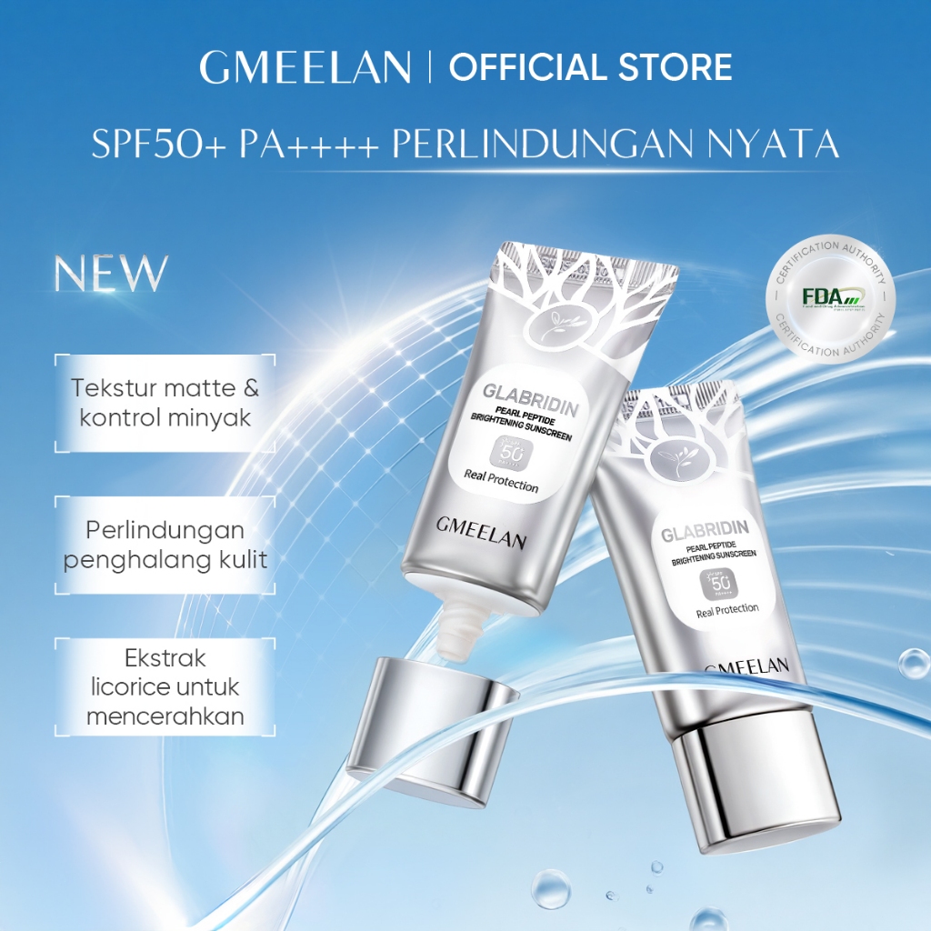 LM - [New Launch] GMEELAN Brightening Sunscreen SPF50+ PA++++ 30g Serum Sunblock Real Protection
