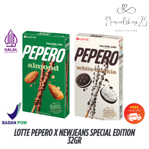 

Lotte Pepero x Newjeans Special Edition 32gr