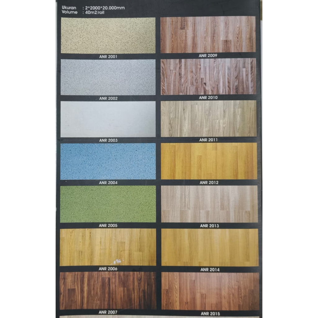 LANTAI VINYL ROLL ARNI / karpet vinyl roll 2mm