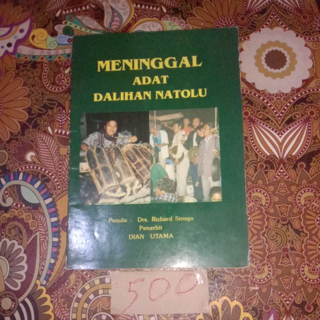 BUKU MENINGGAL ADAT DALIHAN NATOLU