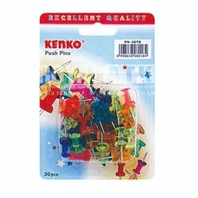 

PUSH PIN PN-30TR TRANSPARAN KENKO