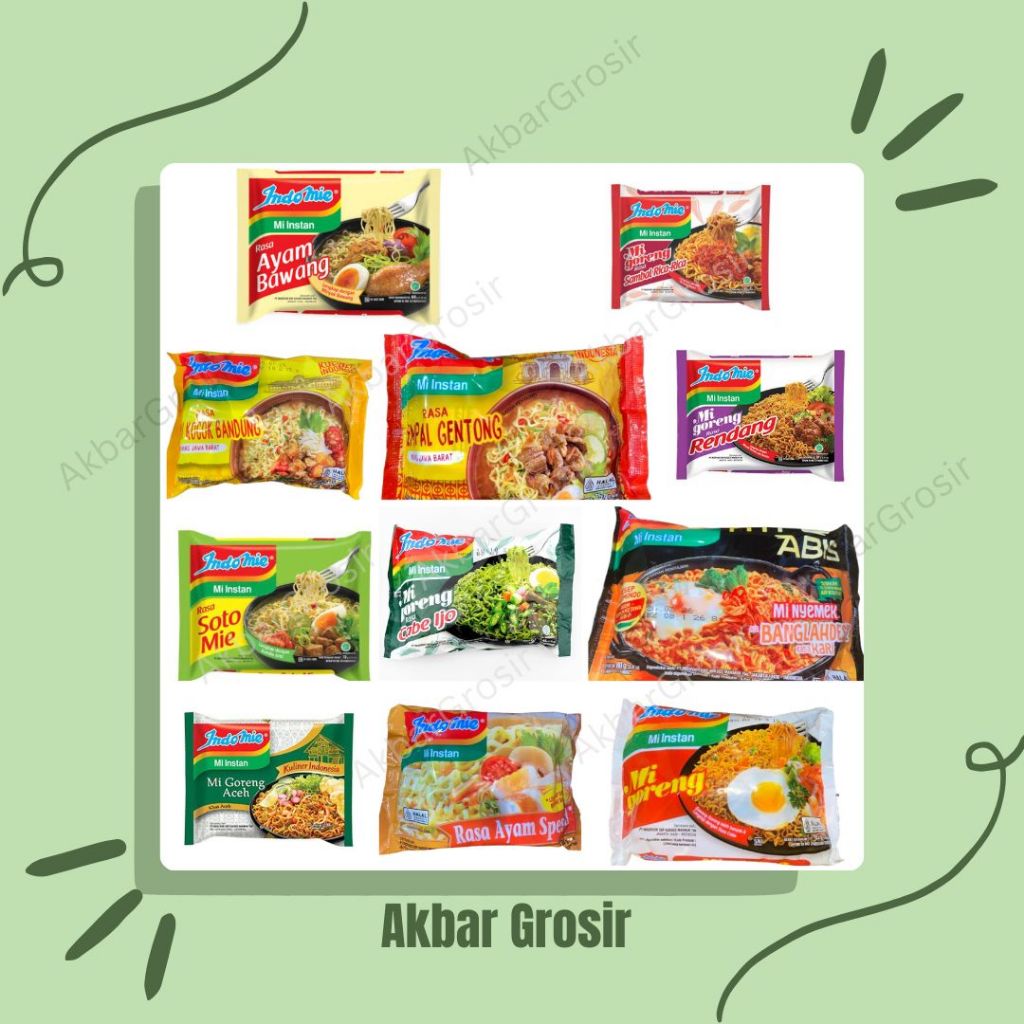 

Mie Instan Indomie All Varian - Harga Satuan