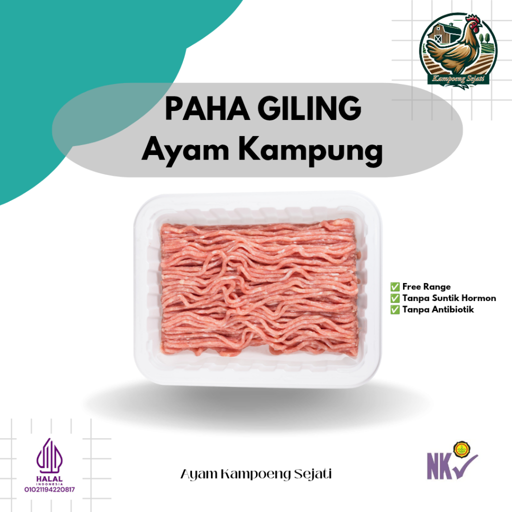 

Giling Ayam Kampung Frozen untuk MPASI dan Masakan Keluarga - Kampoeng Sejati