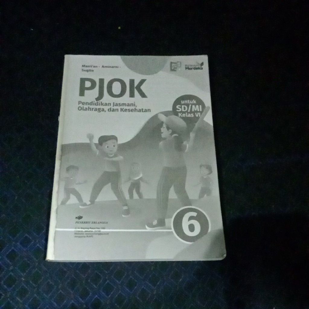 PJOK KELAS 6 KURIKULUM MERDEKA ERLANGGA