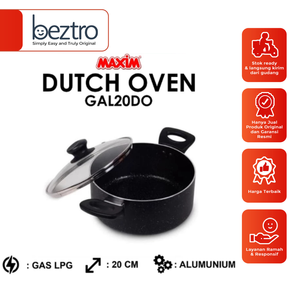Maxim Dutch Oven 20 Cm GAL20DO – Galaxy 20 cm Dutch Oven with Cover