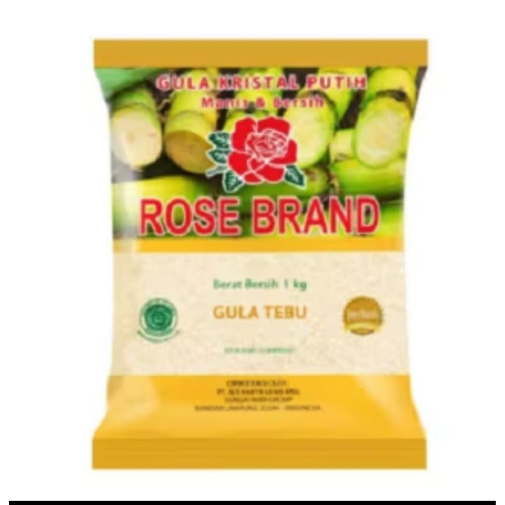 

gula pasir rosebrand 1kg (extra)