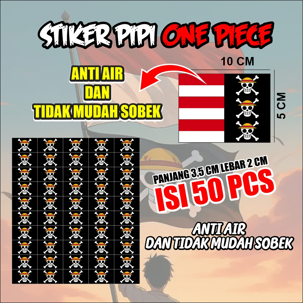

Bundle Stiker Merah Putih & One Piece – 6 Besar + 50 Mini