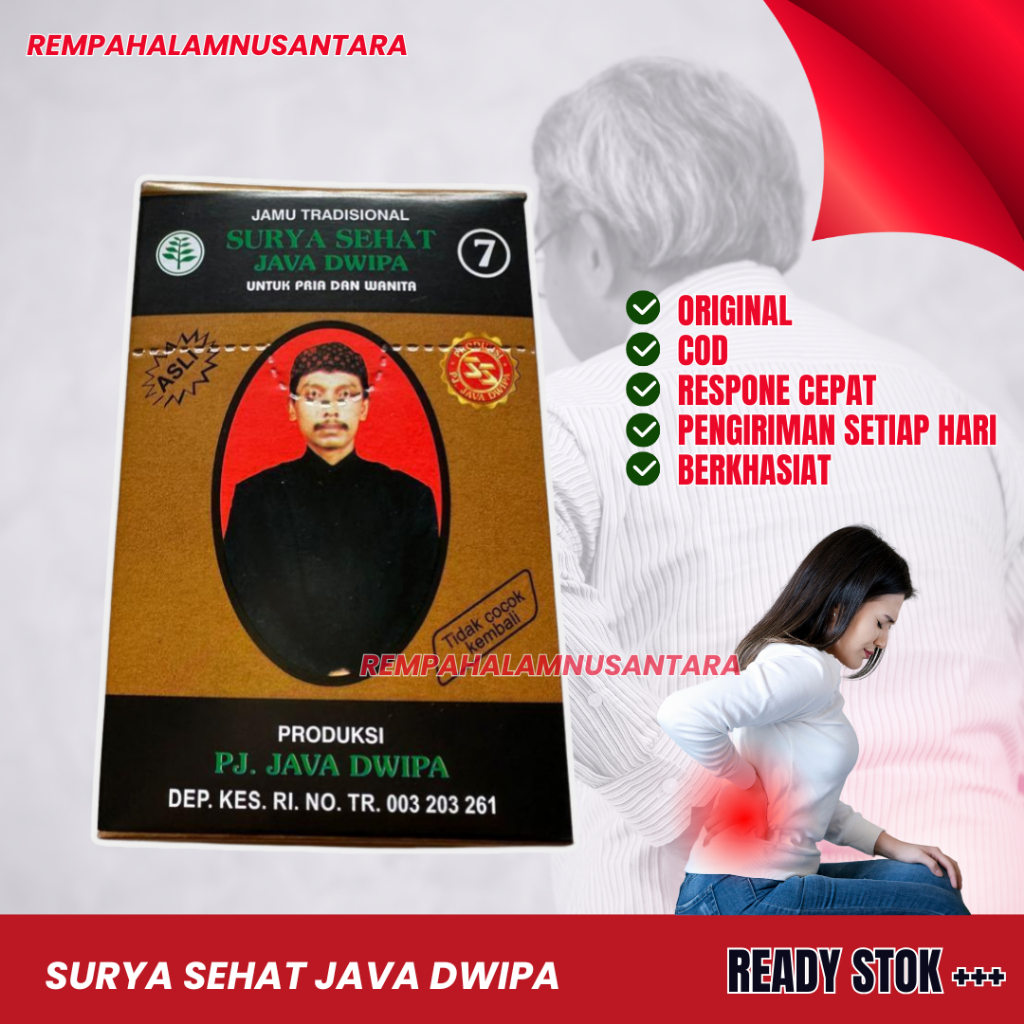 

Surya Sehat Dwipa Jamu Gemuk Sehat Original 30 Sachet