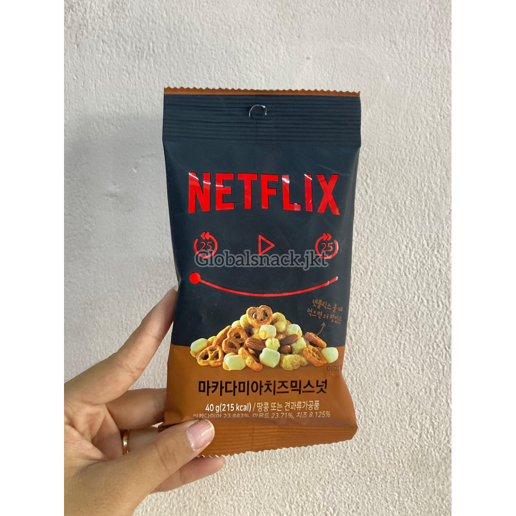 

NETFLIX MACADAMIA CHEESE MIXED NUTS