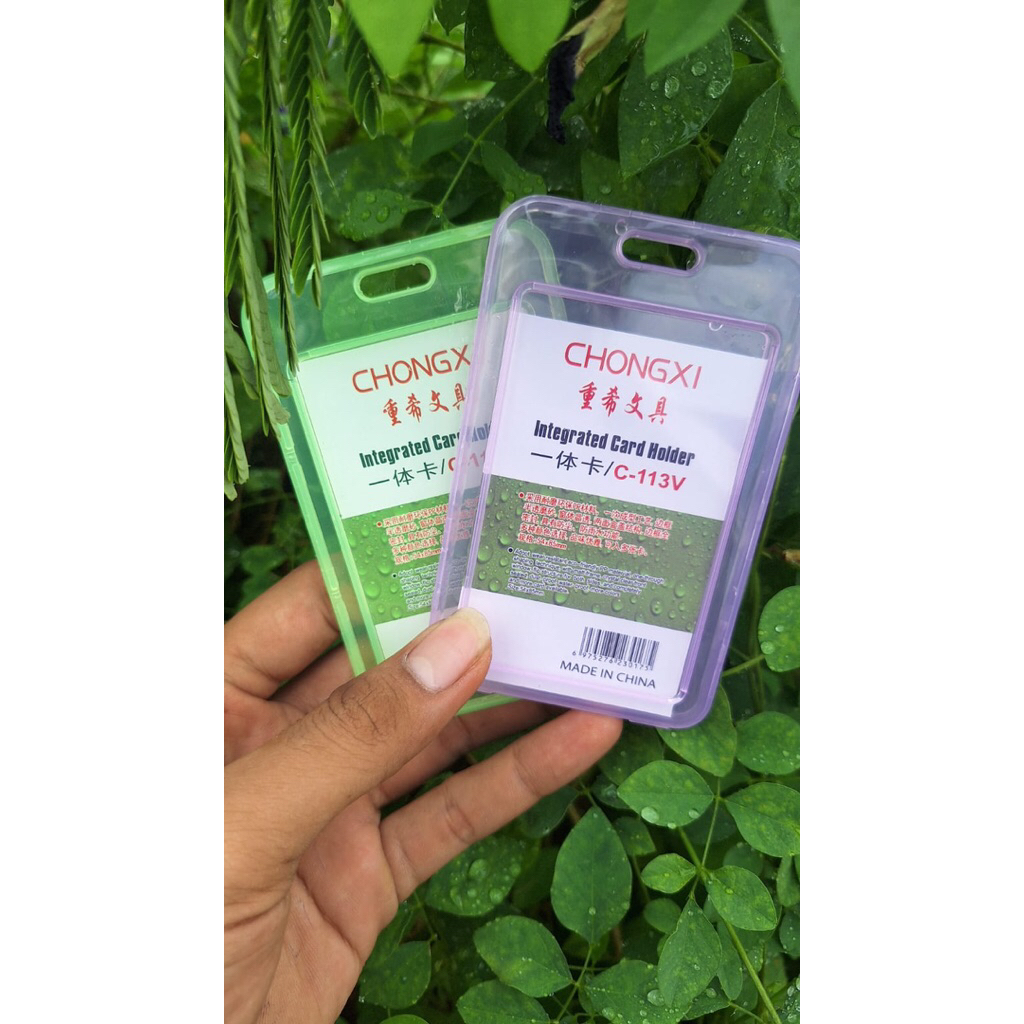 

ID CARD HOLDER TRANSPARAN