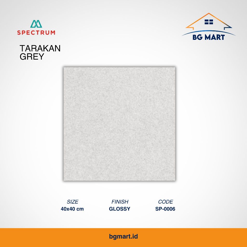 SPECTRUM Keramik Lantai 40x40 Tarakan Grey