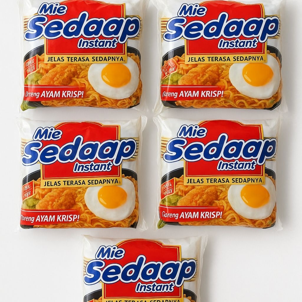 

PAKET HEMAT isi 5 PCS Mie Sedaap instant rasa AYAM KRISPI 88g