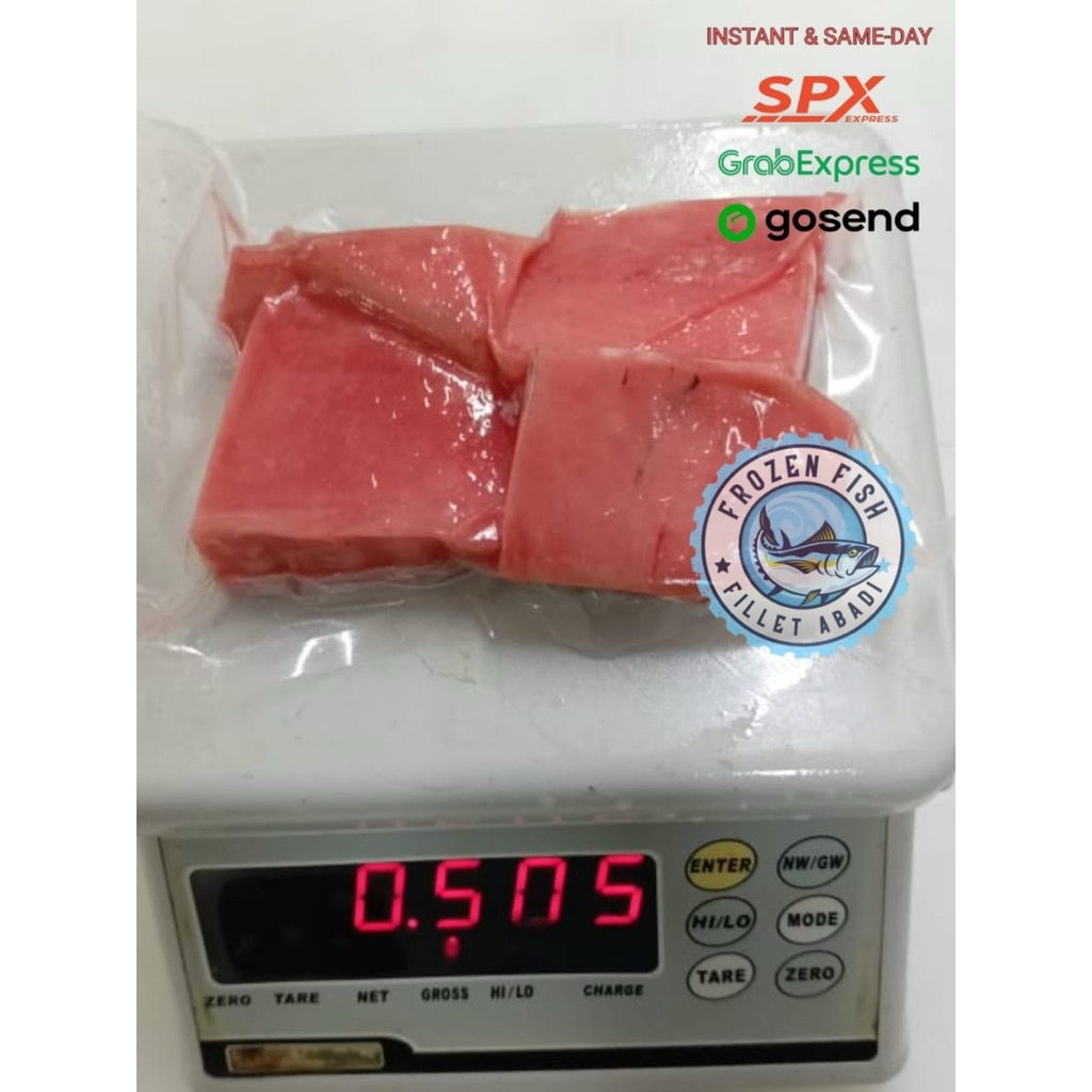 

Ikan Tuna Steak YellowFin Premium 500gram Grade Export Best Quality