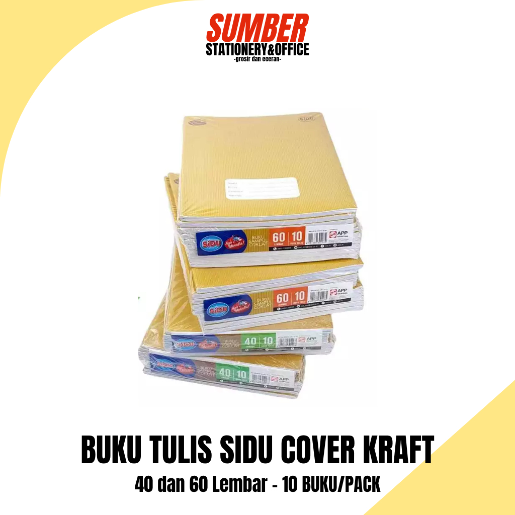 

Buku Tulis Dodo 30 & 50 Lembar Kwarto – 10 Buku – [1 Pack]
