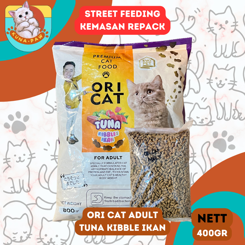 OriCat - Makanan Kucing Ori Cat Freshpack 400 Gr Cat Food Adult Pakan / Ori Cat