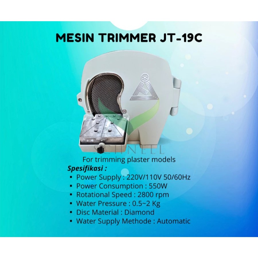 Mesin Trimmer Dental Lab Polis / Poles gigi palsu