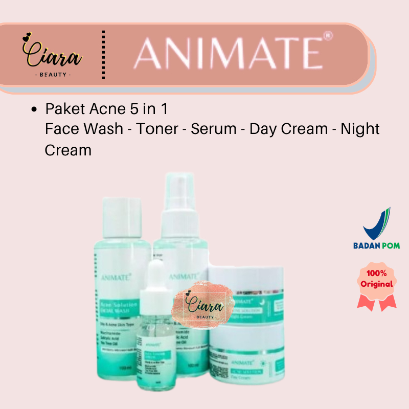 Animate Acne Solution Series / Skincare Acne