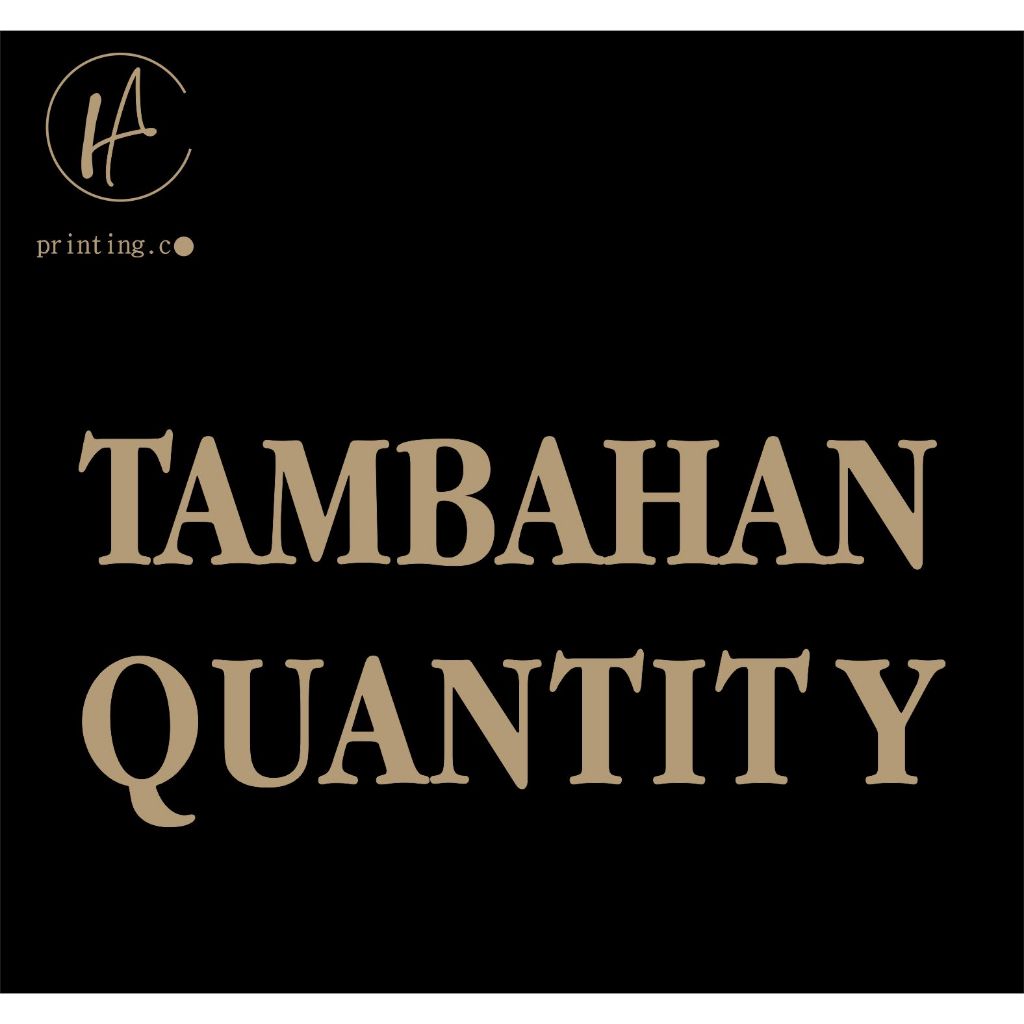 

Tambahan Qty Untuk Order Stiker dibawah 6 Lembar