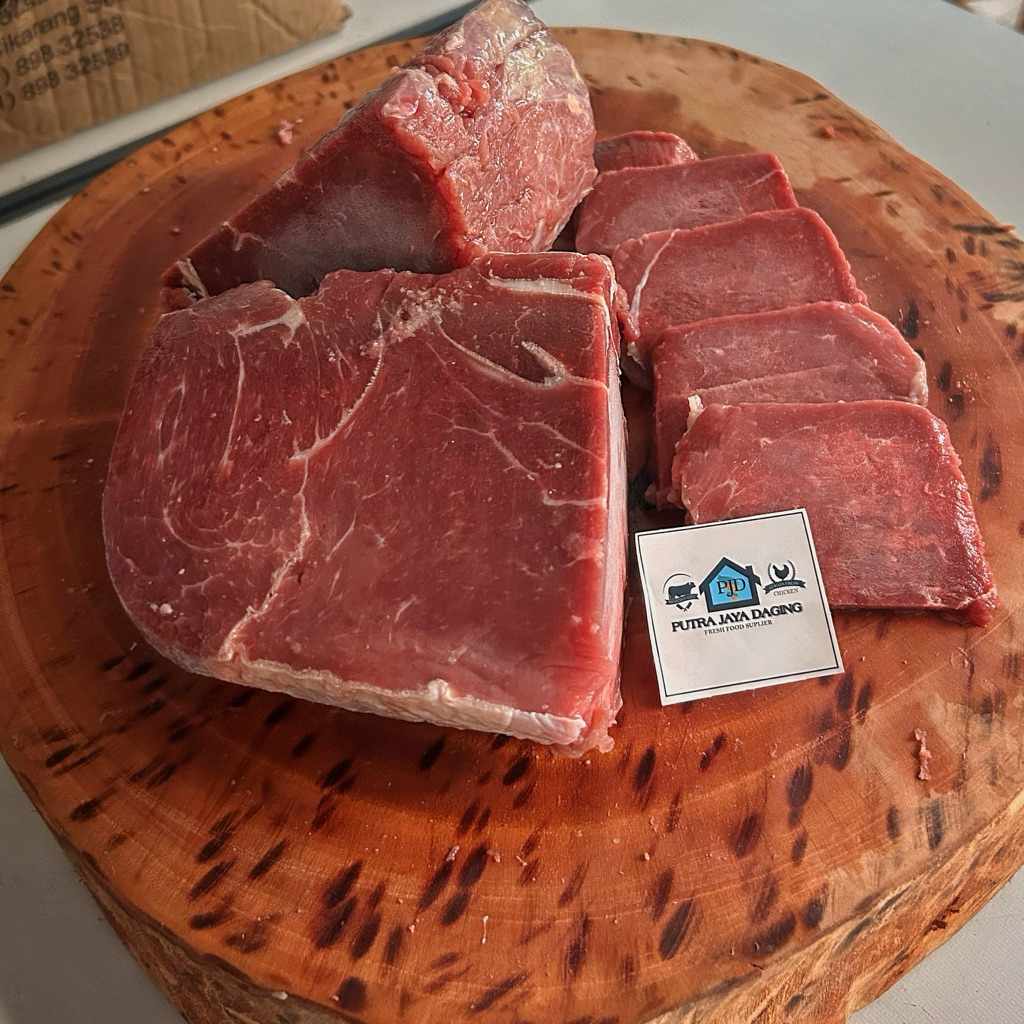 

Daging Sapi Topside Kemasan 500gr Import Australia. Kualitas Premium