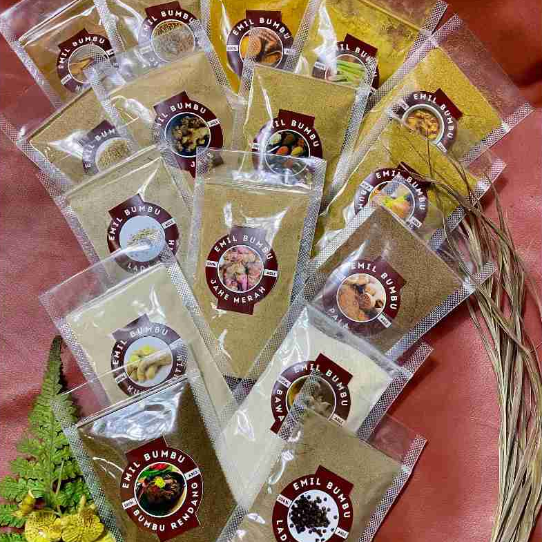 

Bumbu dapur bubuk kunyit 50 gram murah & berkualitas