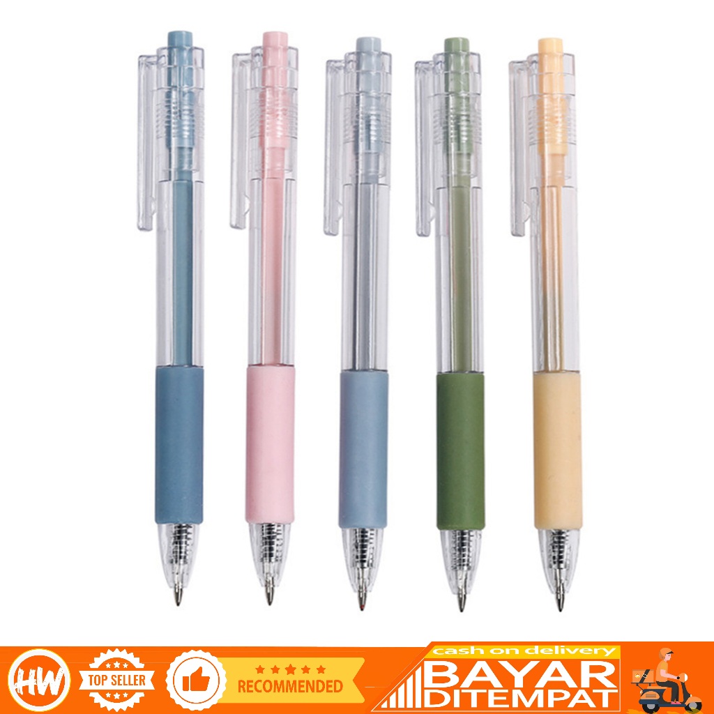 

HaiWai COD Pena Mekanik Pastel 0.5mm Bolpen Pena Pen Alat Tulis Tebal 0.5 MM Pena Cair MURAH P15