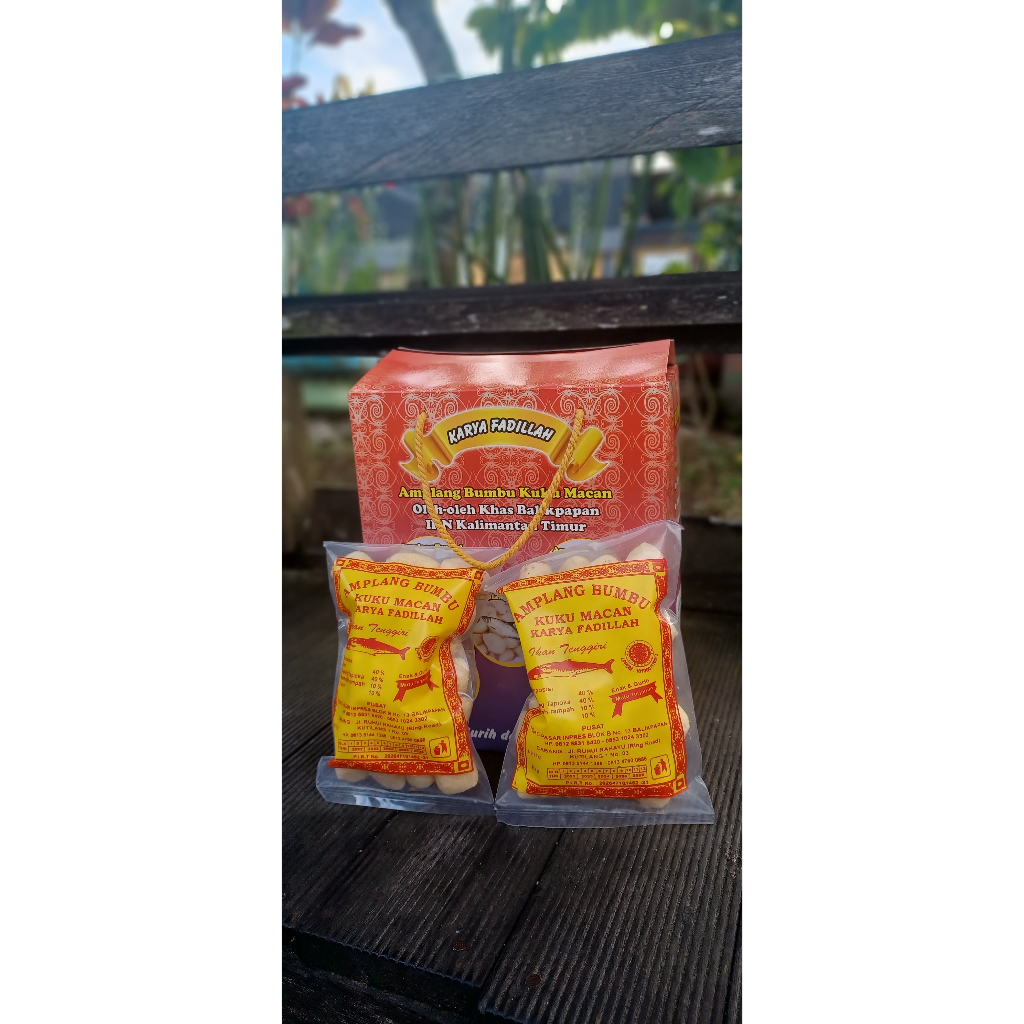 

Amplang Kuku Macan Ikan Tenggiri Box isi 10 pcs karya fadillah