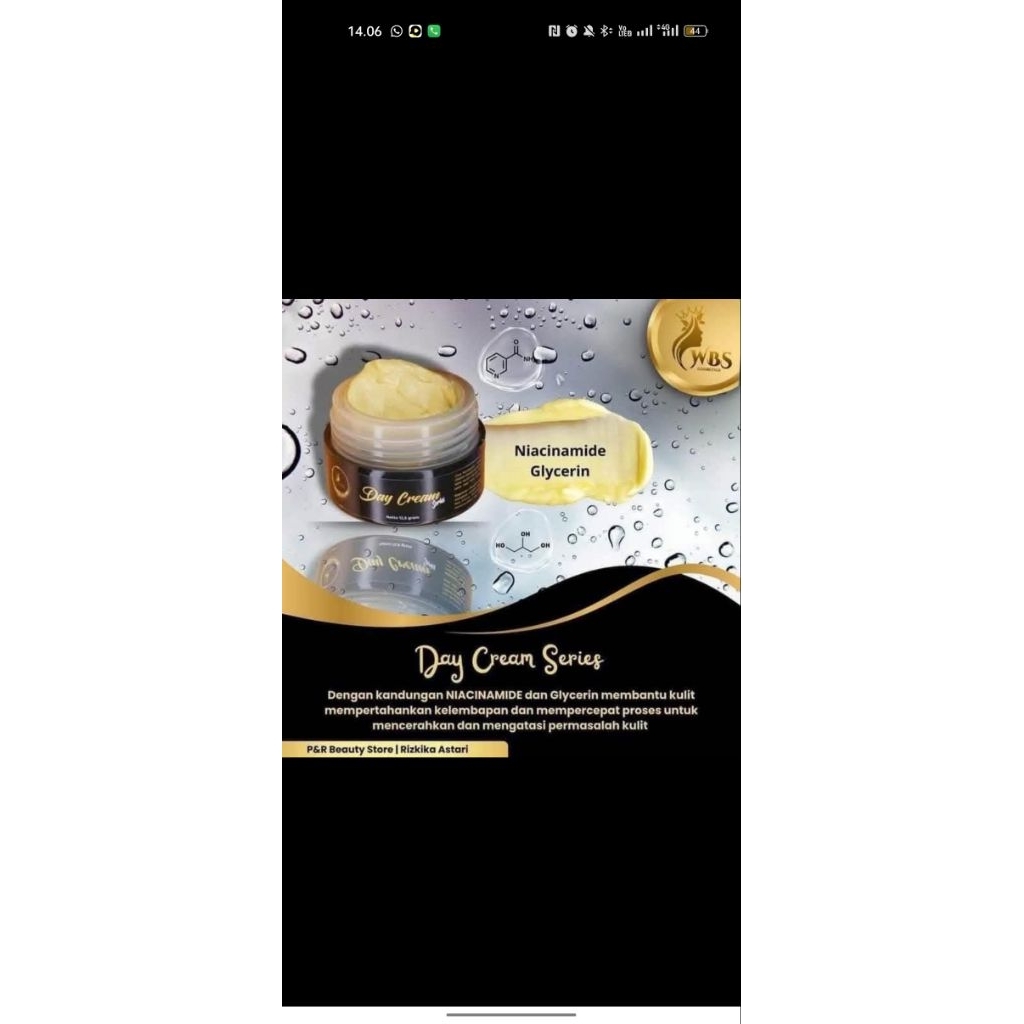 WBS GLOW SERIES MENCERAHKAN WAJAH HARGA ECERAN